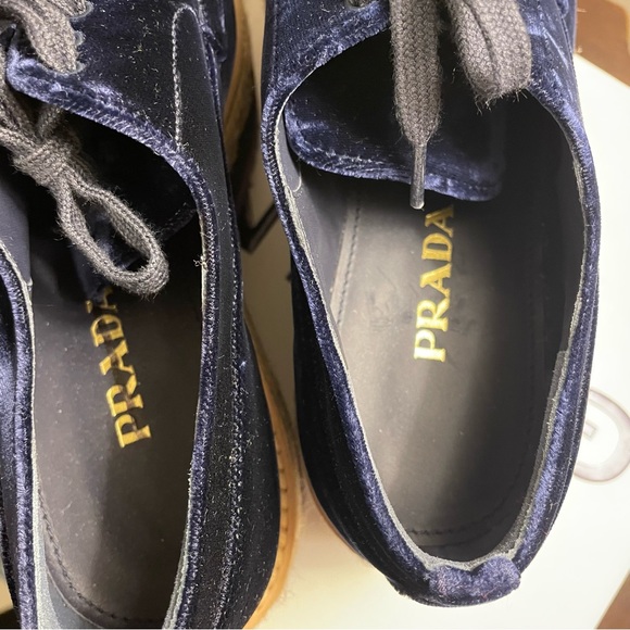 PRADA NEW!! Oxford platform derby 38.5 - Picture 6 of 9